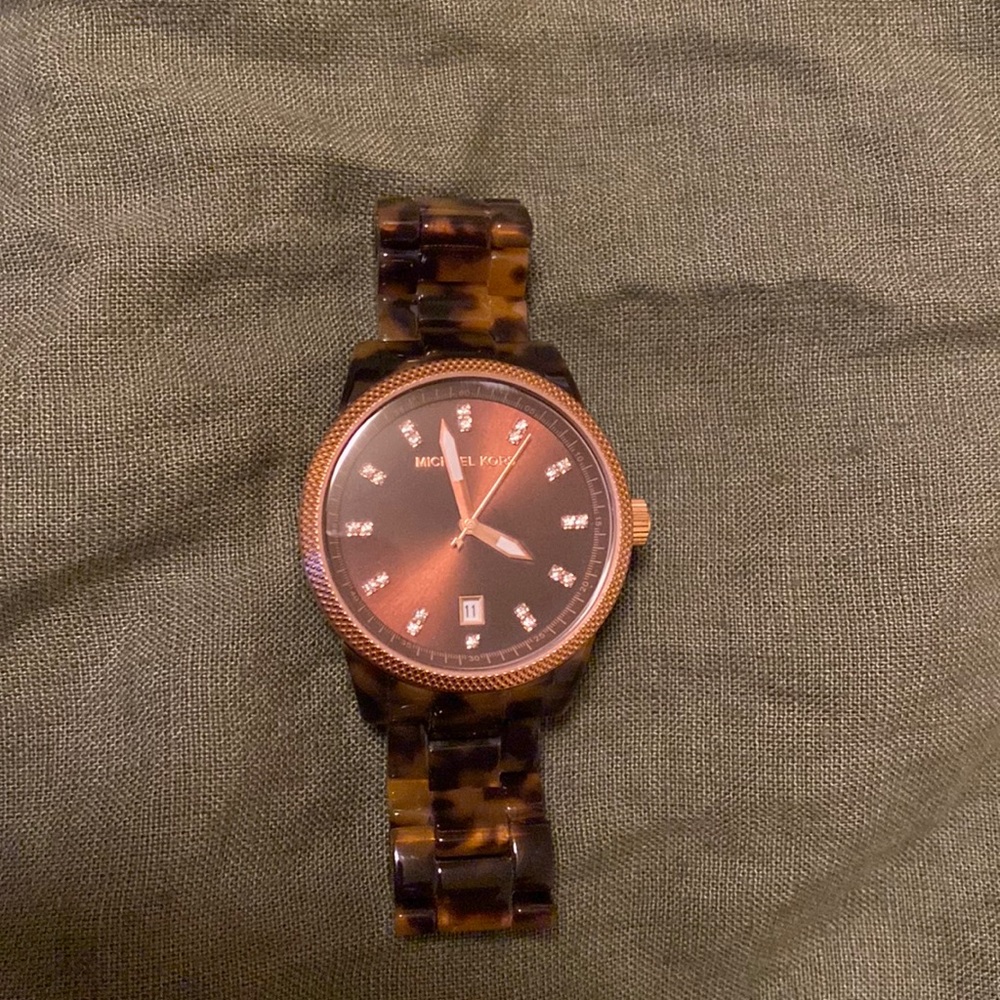 Michael Kors Tortoise Watch